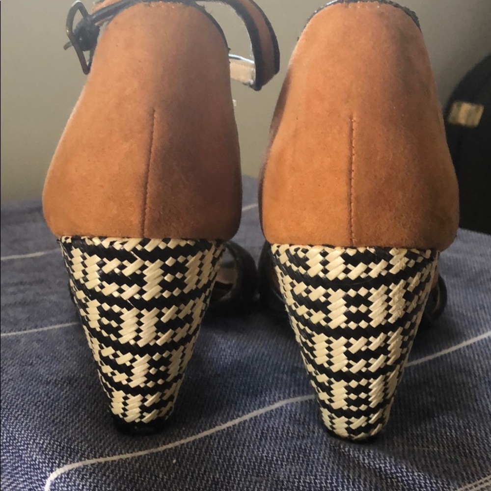 Chelsea Crew with Tribal wedge heels. Size 6